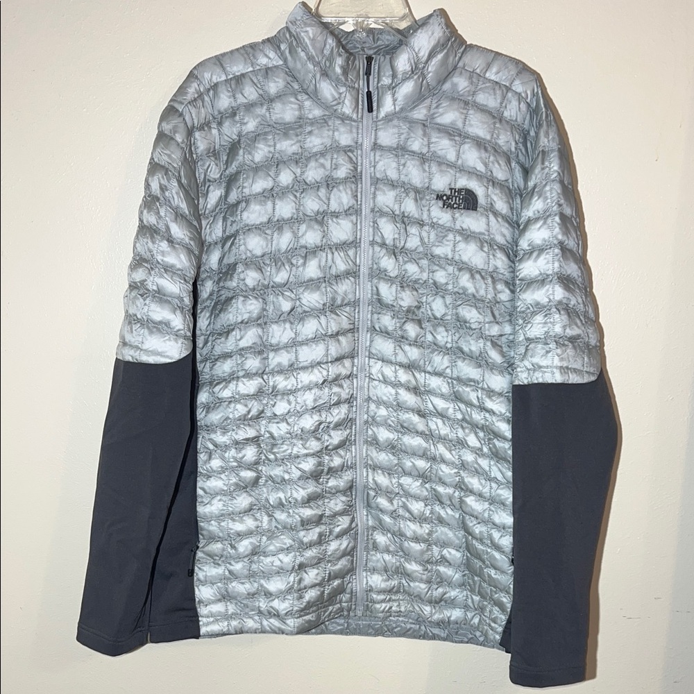 The North Face Light Gray and Dark Gray Jacket